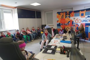 Wizyta uczestników projektu „Przedsiębiorcze Dzieciaki” w LPEC